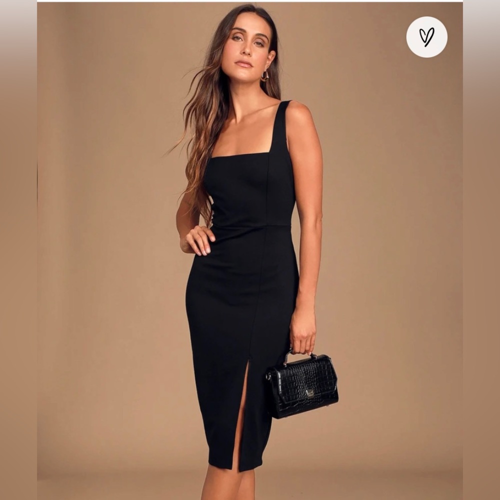 Lulus bodycon midi dress